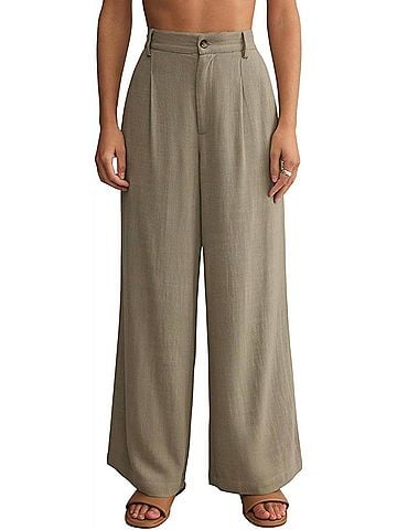 Z Supply Vista Pant in Dusty Palm (view 2)