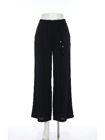 Z Supply Lydia Wide Leg Pants in Black (view 1)