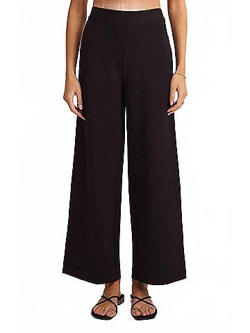 Z Supply Do It All Trouser Pant in Black (view 2)