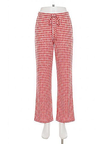 Z Supply So Sweet Gingham Pajama Pant in Kiss Me Red (view 1)