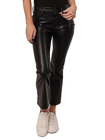 Dear John Jeanne High Rise Crop Pants in Black (view 2)