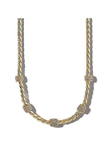 Brighton Meridian Necklace in Gold (view 1)