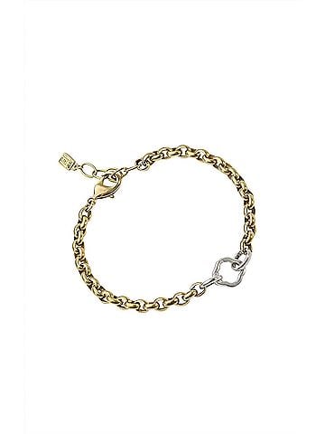 Waxing Poetic Stanza One Clip Bracelet in Gold (view 1)