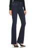 FRAME Solid Blue Le Mini Boot Jeans in Parkway Size 24 waist - photo 3