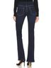 FRAME Solid Blue Le Mini Boot Jeans in Parkway Size 30 waist - photo 4