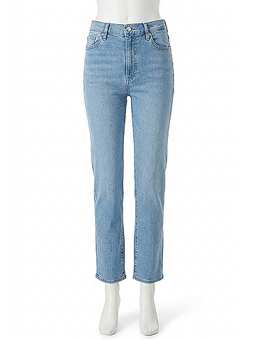 FRAME Le Sleek Straight Jeans in Honeymoon (view 1)