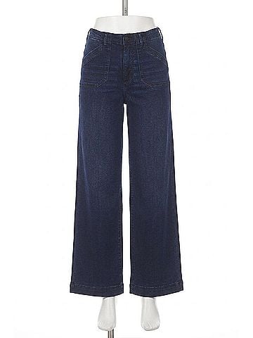 Dear John Audrey Wide Leg Denim Jeans in Moonshade (view 1)