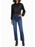 FRAME Blue Le Sleek Straight Jeans in Thunderstorm Size 24 waist - photo 2