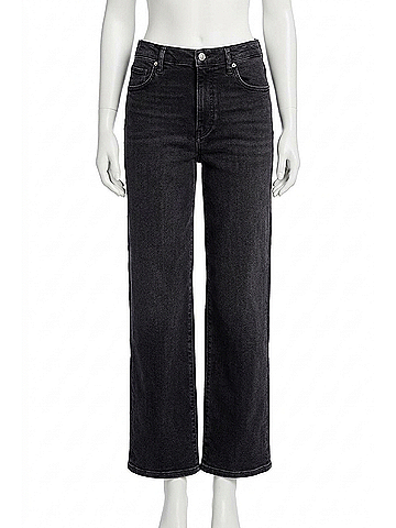 FRAME Mellow High Rise Ankle Jeans in Starship (view 1)