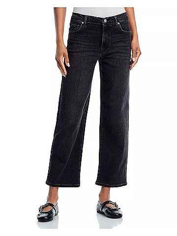 FRAME Mellow High Rise Ankle Jeans in Starship (view 2)