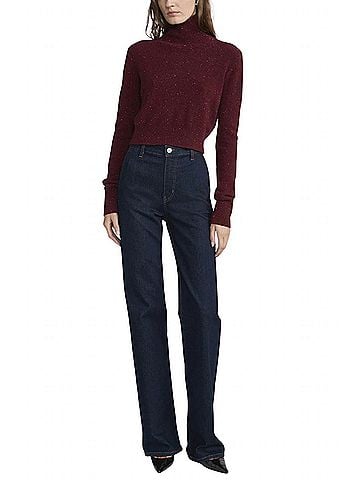 FRAME Straight Trouser Jeans in Rinse (view 2)