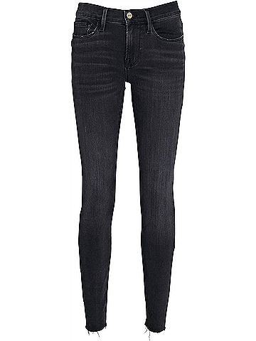 FRAME Women's Le Skinny De Jeanne Pants in Cheyenne (view 2)