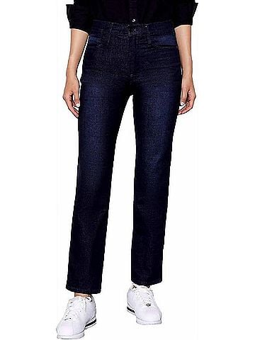 FRAME Le Sylvie Straight Leg Jeans in Penmar (view 2)