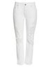 FRAME White Le Garcon Jeans in Rumpled Blanc Rips Size 26 waist - photo 1