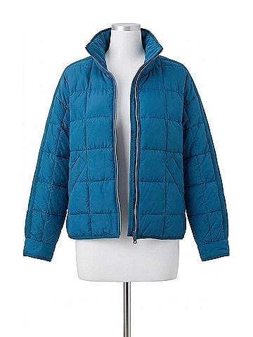 Free People Pippa Packable Jacket in Blue Iris (view 1)