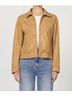 Dear John Brown Exene Zipper Front Collared Jacket in Butterscotch Size S - photo 2