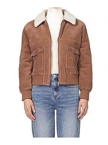 Dear John Hallie Corduroy Jacket in Melted Butterscotch (view 2)