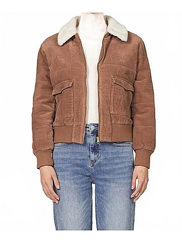 Dear John Hallie Corduroy Jacket in Melted Butterscotch (view 2)