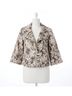 Joseph Ribkoff Animal Print Brown Python Jacket in Beige/Multi Size S - photo 1