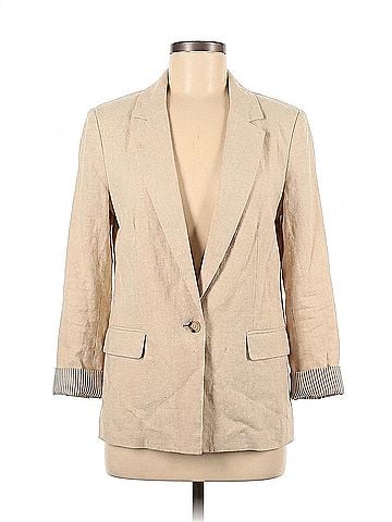 Free People Prep School Blazer in Birch (view 1)