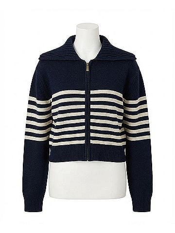 Z Supply Kovac Sweater Jacket in Eclipse (view 1)