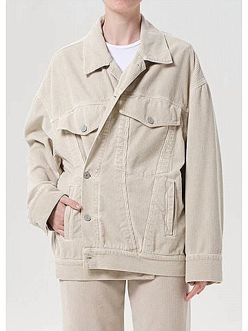 AGOLDE Reworked Wayne Jacket in Rice Grass (view 2)