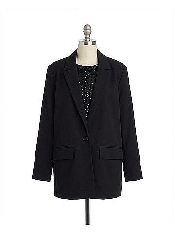 Z Supply Do It All Blazer in Black (view 1)