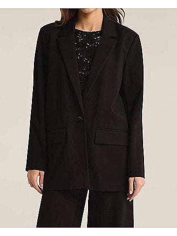 Z Supply Do It All Blazer in Black (view 2)