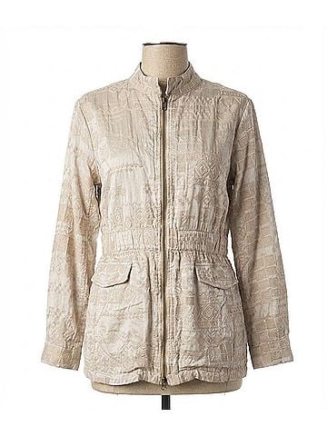 Johnny Was Bordi Satin Jacket in Antique (view 1)