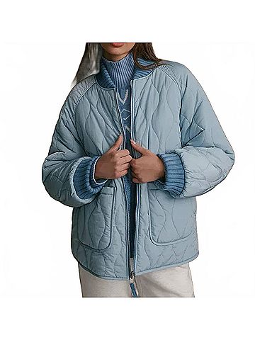 Varley Serina Jacket in Blue (view 2)
