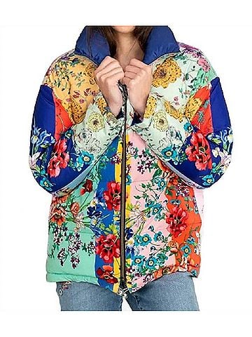 Johnny Was Marcel Parka Jacket in Multi (view 2)