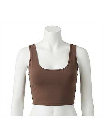 Varley Shape Dayton Bra in Carob (view 1)