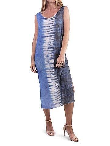 GiGi Moda Syracuse Midi Dress in Blue (view 2)