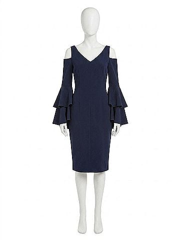 Maggy London Women's Cocktail Dress in Navy (view 1)