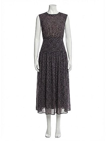 Z Supply Etta Aspen Floral Midi Dress in Java (view 1)