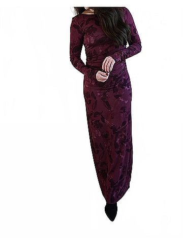 Z Supply Women's Marine Street Bed Of Roses Maxi Dress in Multi (view 2)