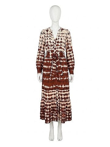 Marie Oliver Hannon Midi Dress in Catalonia (view 1)