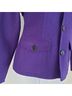 Ralph Lauren Black Label Solid Purple Black Jacket Size 4 - photo 10