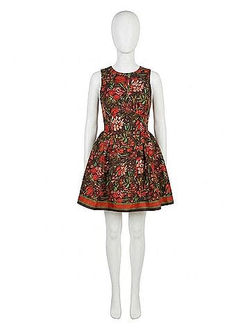 Hunter Bell Layne Mini Dress in Holiday Floral (view 1)