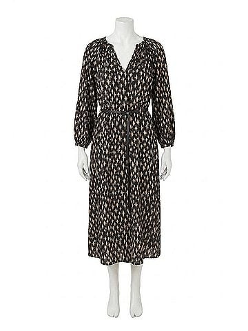 Velvet by Graham & Spencer Raine Midi Dress in Nightfall (view 1)