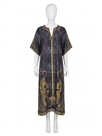 Alden Adair Delaney Maxi Dress in Pouncing Panther (view 1)