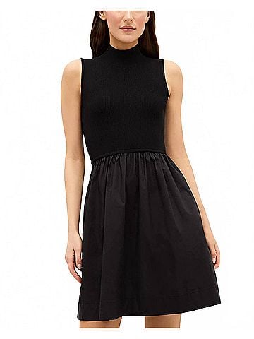 Marie Oliver Reynolds Mini Dress in Black (view 2)