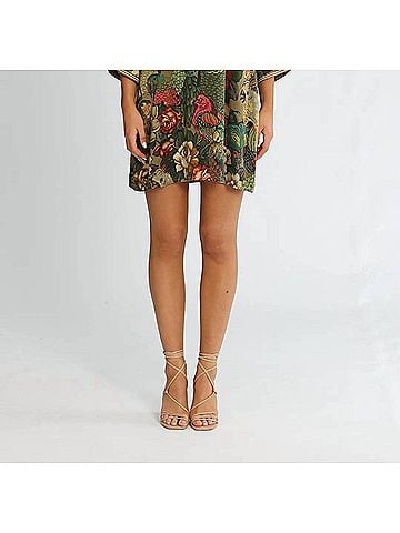 Johnny Was Parrot Gweneth Tunic Dress in Multi (view 2)