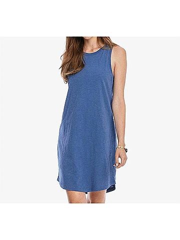 Southern Tide Portia Sun Farer Tank Dress in Blue (view 2)