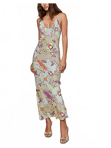 L'Agence Akiya Tank Dress in Multi Baroque (view 2)