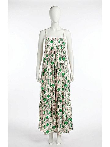Show Me Your Mumu Long Weekend Maxi Dress in Coastal Collage (view 1)