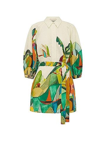 ALEMAIS Mokshini Mini Dress in Multi (view 1)