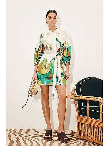 ALEMAIS Mokshini Mini Dress in Multi (view 2)