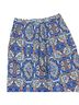 Parker 100% Silk Paisley Blue Multi Color Casual Pants Size L - photo 5