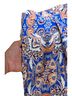 Parker 100% Silk Paisley Blue Multi Color Casual Pants Size L - photo 3